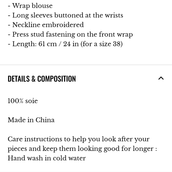 Sezane Elina Blouse - Picture 3 of 9